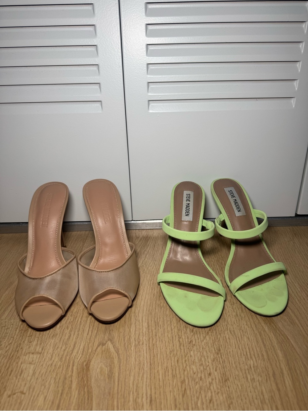 Lot of 2 Steve Madden Sandals